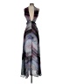 Marciano 100% Polyester Chevron-herringbone Gray Cocktail Dress Size UK 4 / US 0 - photo 2
