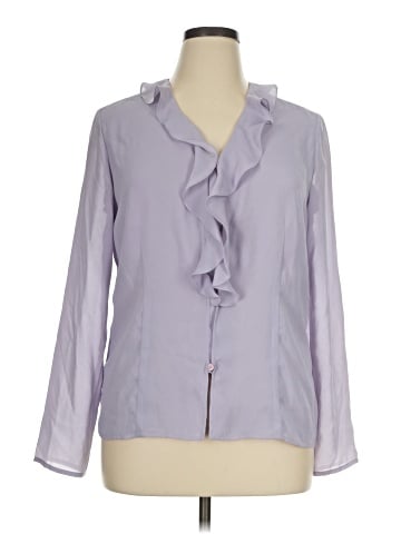 Liz Claiborne Collection Long Sleeve Blouse (view 1)