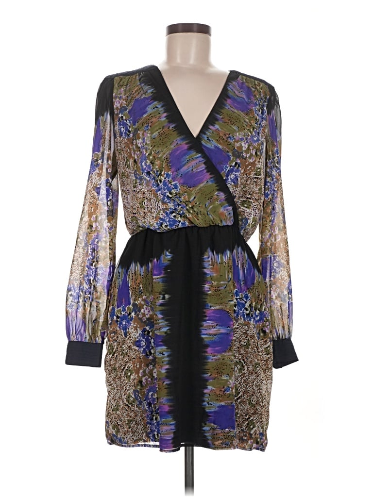 Pre-owned W118 By Walter Baker Cocktail Dress In Purple
