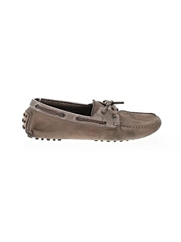 Brunello Cucinelli suede boat shoes (view 1)
