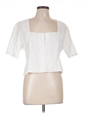 Frank And Oak Short Sleeve Blouse (view 1)
