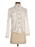 Paradise Ivory Long Sleeve Button-Down Shirt Size S - photo 1