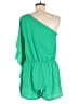 Tyche Solid Green Romper Size L - photo 2