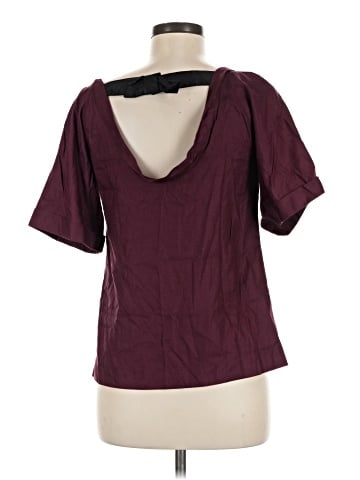 Sandro Short Sleeve Blouse (view 2)