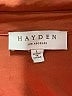 Hayden 100% Polyester Brown Long Sleeve Blouse Size L - photo 7