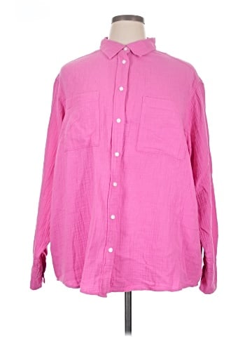 Gap Long Sleeve Button-Down Shirt (view 1)