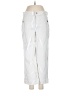 Chico's Stripes White Casual Pants Size Sm (0.5) - photo 1