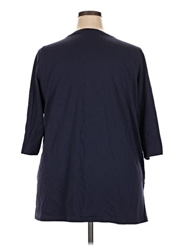 Woman Within 3/4 Sleeve T-Shirt (view 2)
