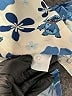 Disney Floral Blue Sleeveless Button-Down Shirt Size M - photo 8
