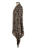 Chico's 100% Rayon Animal Print Brown Coat Size M - photo 5