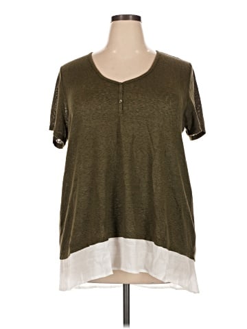 Bobeau Short Sleeve Top (view 1)