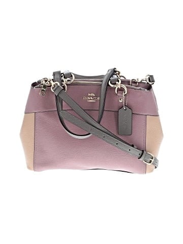 Coach Factory Leather Satchel (view 1)