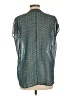 Eclair 100% Polyester Teal Sleeveless Blouse Size L - photo 2