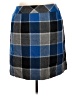 Talbots Plaid Blue Wool Skirt Size 18 - photo 1