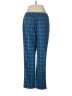 Chaps Plaid Blue Casual Pants Size M - photo 2
