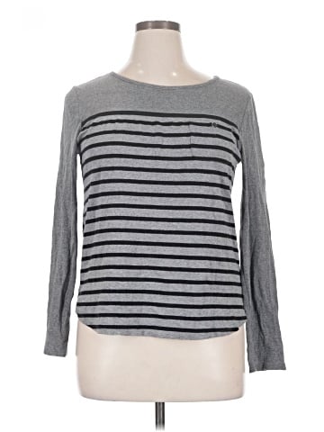 Jones New York Signature Long Sleeve T-Shirt (view 1)