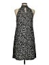 MSK Animal Print Black Cocktail Dress Size M - photo 2