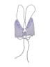 RVCA Tweed Purple Swimsuit Top Size S - photo 2