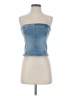 Zara Blue Sleeveless Top Size XS - photo 1