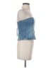Zara Blue Sleeveless Top Size XS - photo 4