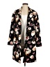 T Tahari Floral Black Coat Size M - photo 1