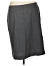 Theory Solid Gray Wool Skirt Size 12 - photo 1