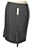 Theory Solid Gray Wool Skirt Size 12 - photo 2