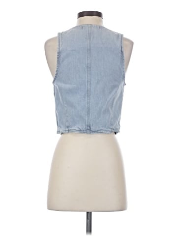 Zara Denim Vest (view 2)