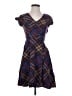 ModCloth Argyle Blue Casual Dress Size S - photo 1