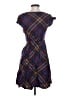 ModCloth Argyle Blue Casual Dress Size S - photo 2