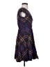 ModCloth Argyle Blue Casual Dress Size S - photo 4