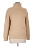 Sutton Studio 100% Cotton Solid Tan Turtleneck Sweater Size L - photo 1