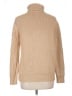 Sutton Studio 100% Cotton Solid Tan Turtleneck Sweater Size L - photo 2