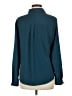 Ivanka Trump 100% Polyester Color Block Teal Long Sleeve Blouse Size M - photo 2