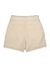 SPANX Solid Tan Khaki Shorts Size S - photo 2