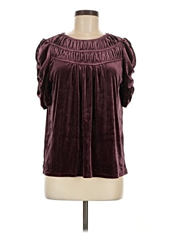 Ann Taylor LOFT Short Sleeve Blouse (view 1)