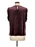 Ann Taylor LOFT Burgundy Short Sleeve Blouse Size M - photo 2