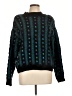 Casual Corner Tweed Teal Pullover Sweater Size L - photo 1