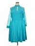 Ashley Stewart Teal Cocktail Dress Size 18 Plus - photo 1