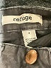 Refuge Chevron-herringbone Gray Jeans Size 2 - photo 7