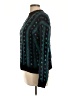 Casual Corner Tweed Teal Pullover Sweater Size L - photo 5
