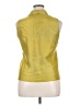 Ann Taylor 100% Silk Yellow Sleeveless Silk Top Size 14 - photo 2