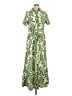 Assorted Brands Tropical Green Casual Dress Size M - photo 1