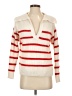 LA MAILLE SEZANE Paris Stripes Ivory Pullover Sweater Size XS - photo 1