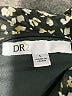 DR2 100% Polyester Paisley Black Cocktail Dress Size L - photo 7