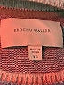Brochu Walker 100% Cashmere Color Block Blue Cashmere Pullover Sweater Size XS - photo 7