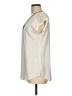 Express Ivory Short Sleeve Blouse Size M - photo 5