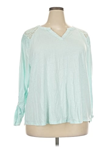 SONOMA life + style 3/4 Sleeve Top (view 1)