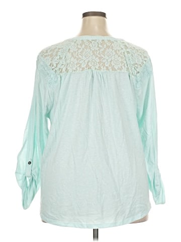 SONOMA life + style 3/4 Sleeve Top (view 2)