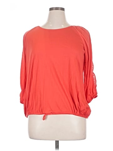 New York Laundry 3/4 Sleeve Top (view 1)
